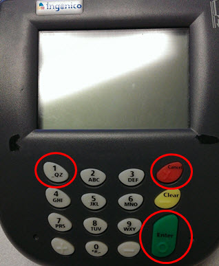 ingenico credit card machine